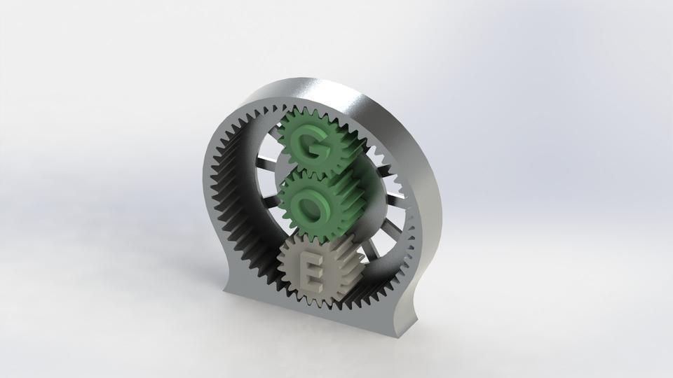 Planetary Geared GoE Free 3D model