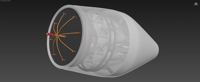 Ionic Vortex Thruster - Concept 3D model | CGTrader