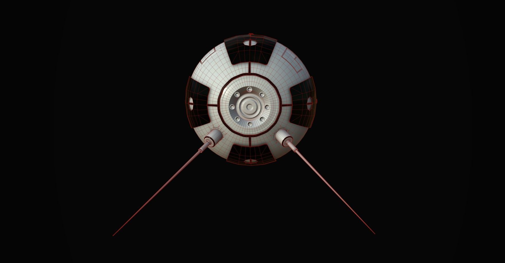 3D model Sci-Fi Recon Drone VR / AR / low-poly | CGTrader