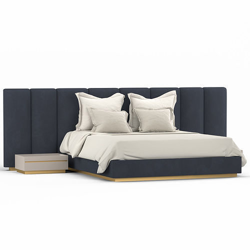 Fendi Casa Bed 3D model CGTrader