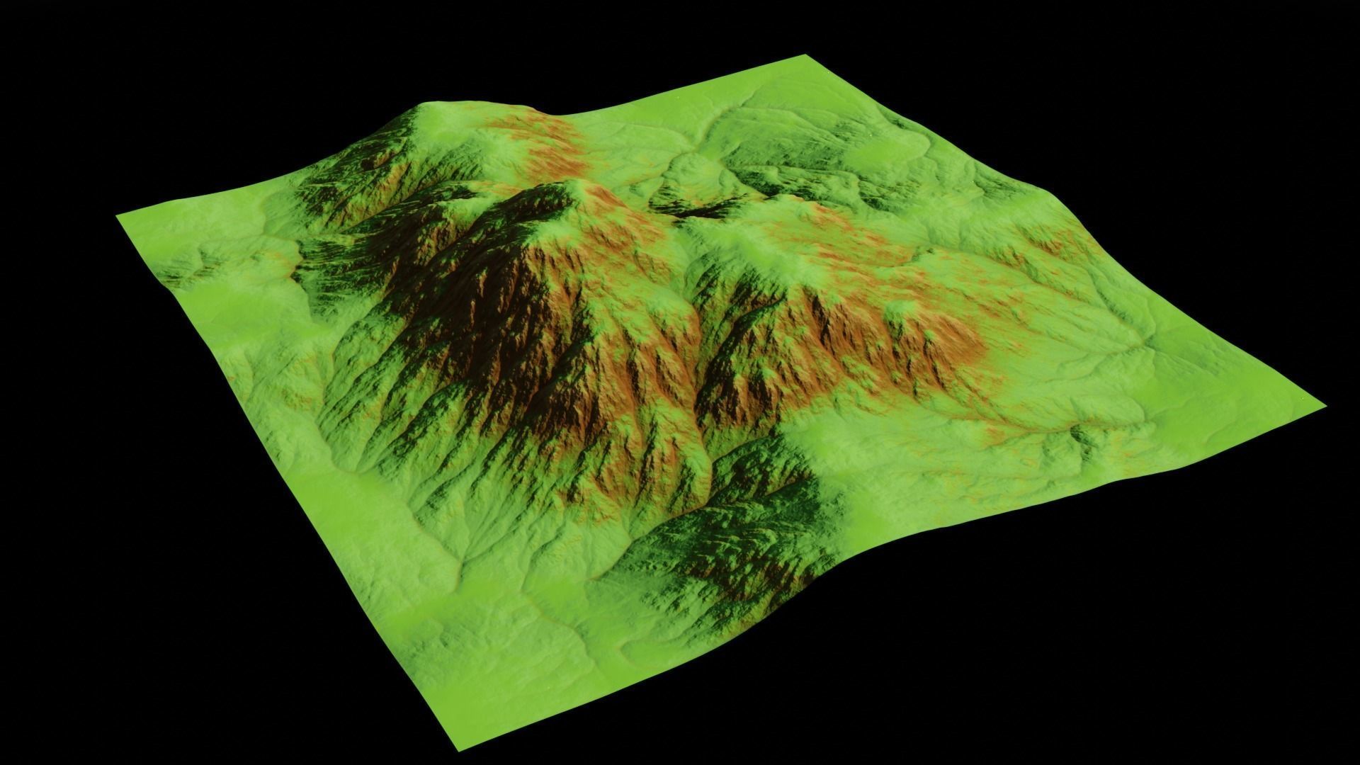 Hills 05 3D model | CGTrader