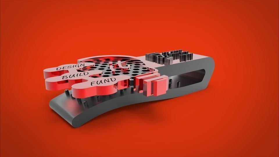 DBF it for Designed to Print Pin Challenge free 3D model | CGTrader