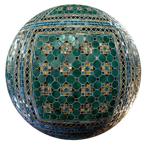 Complex Tile-01-PBR-2k-4k Texture
