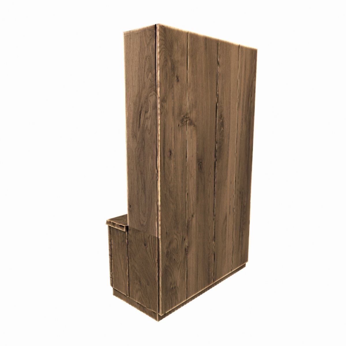 old wooden cupboard 3d model cgtrader