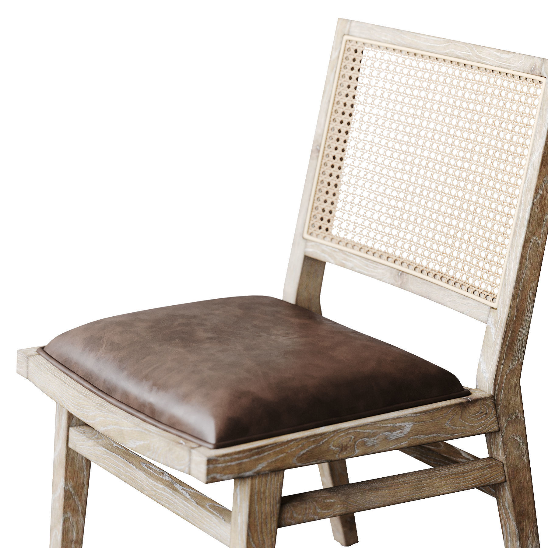 Rustic Sage Dining Chair ID 146 3D model CGTrader