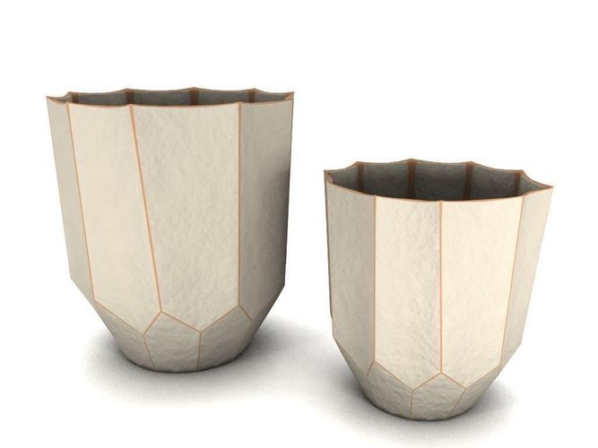 Apex ceramic Vase 3D model CGTrader