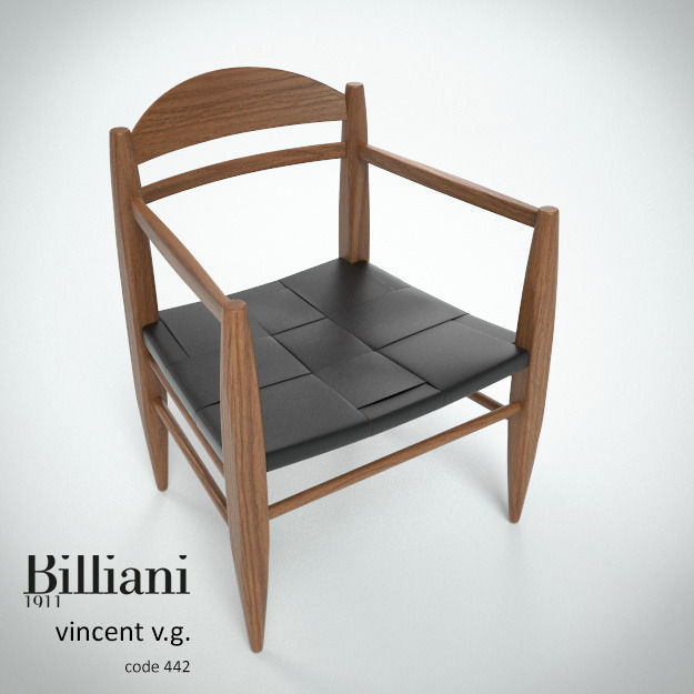 Billiani Vincent VG lounge chair teak