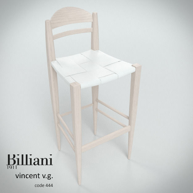 Billiani Vincent VG stool 444 white