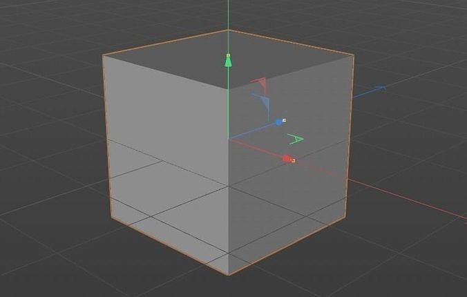 Simple cube free 3D model | CGTrader