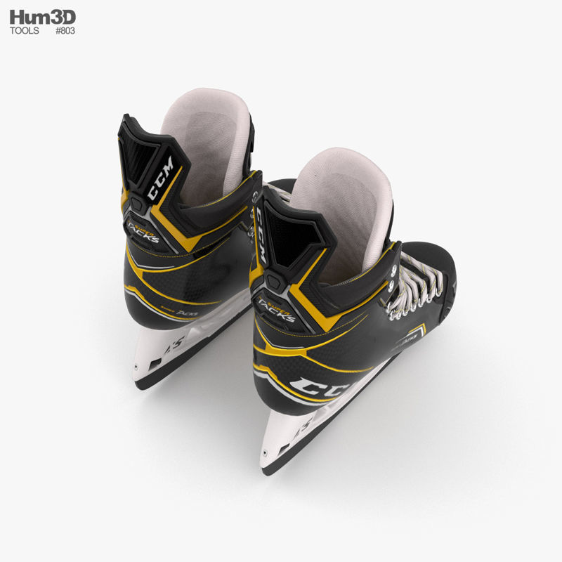 Ice Hockey Skates 3D model CGTrader