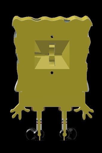 Spongebob Light switch 3D model 3D printable | CGTrader