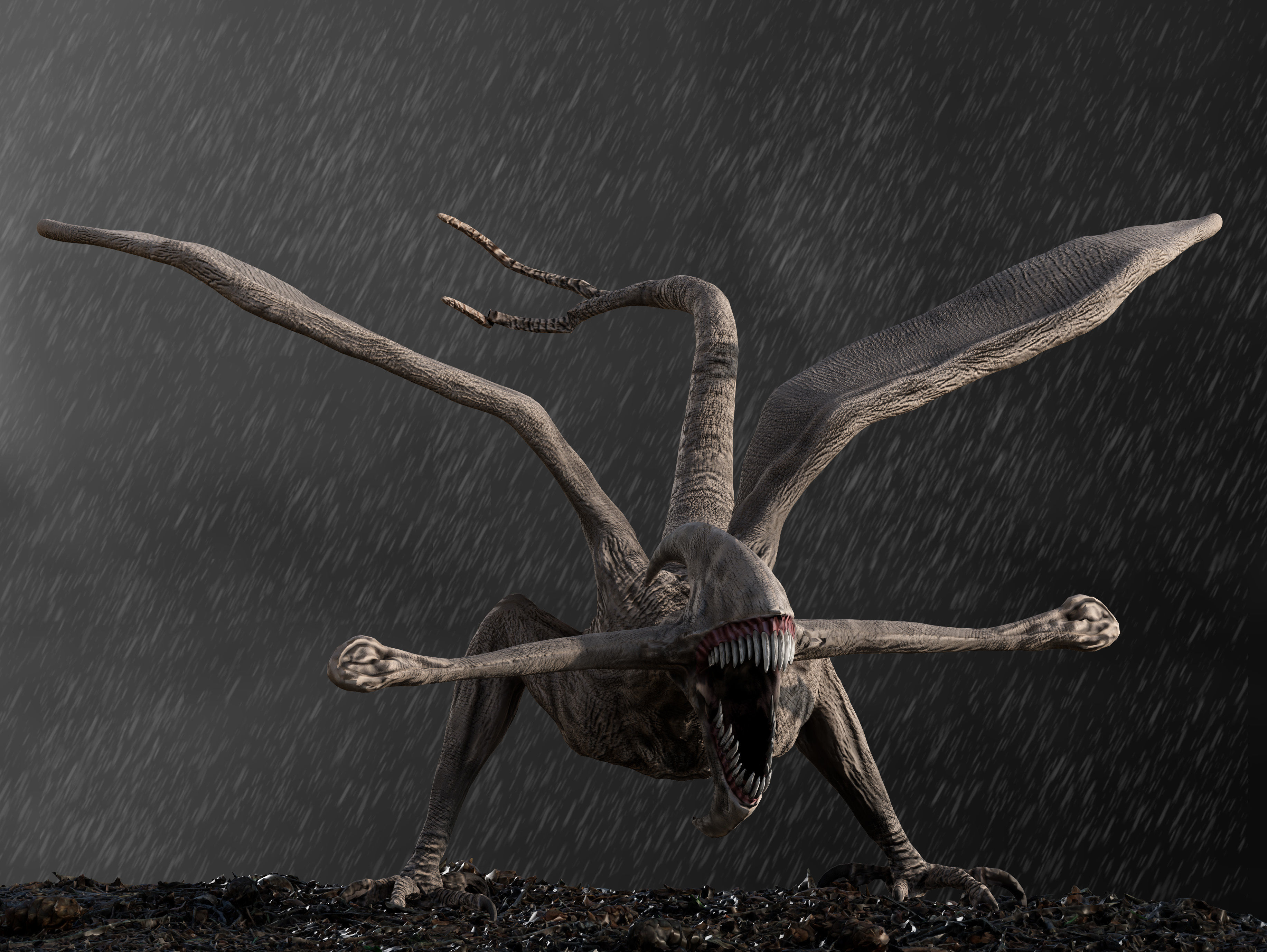 3D model Bioraptor VR / AR / low-poly rigged | CGTrader