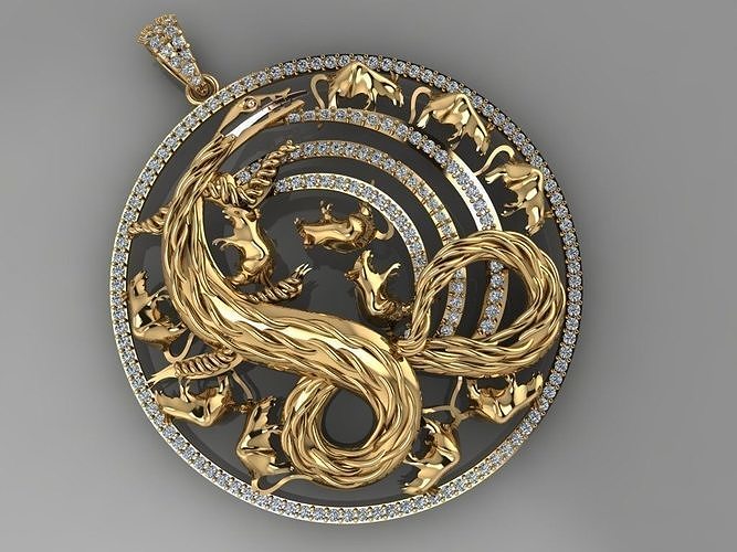 pendant 3D model