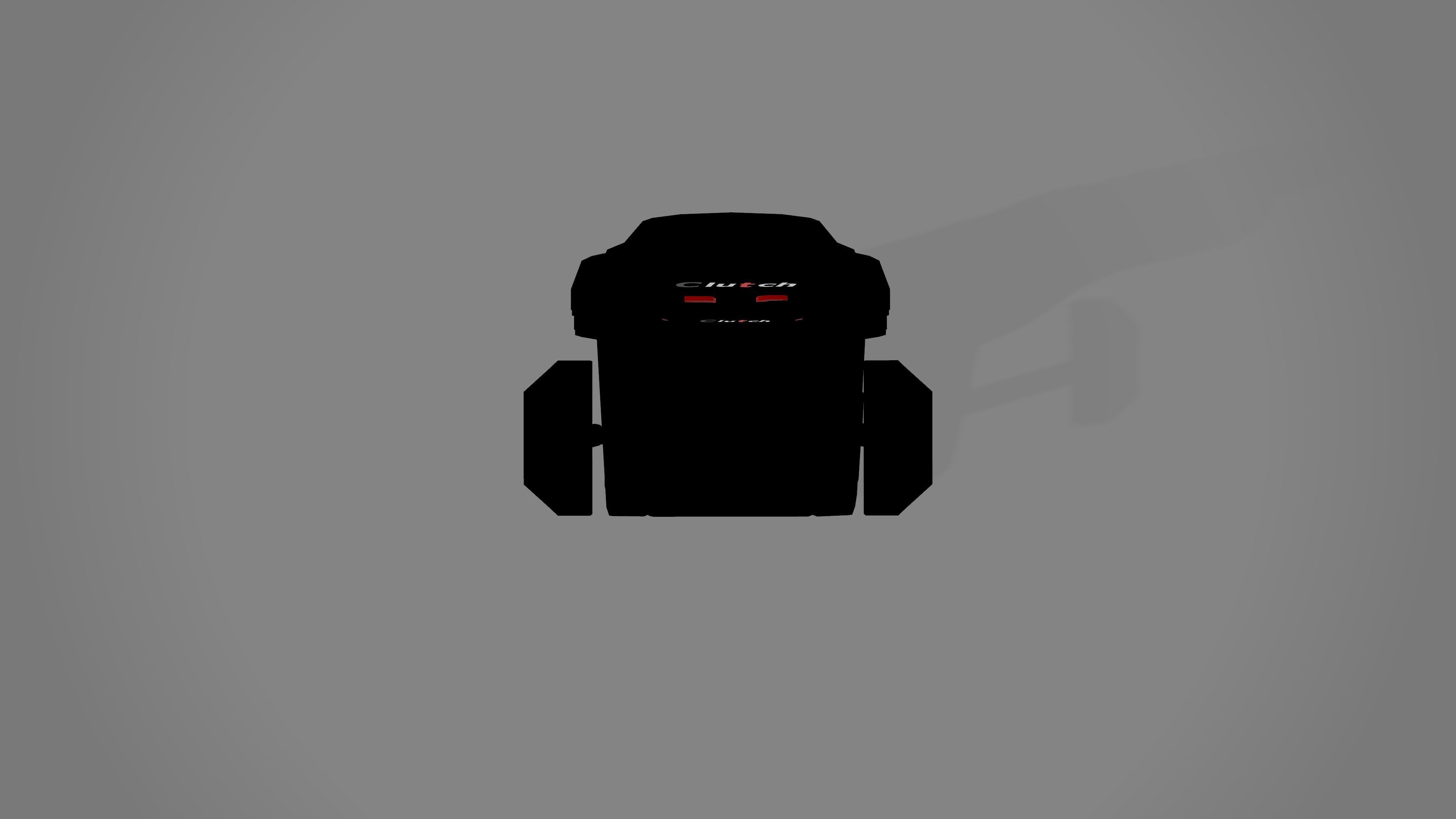 3D model Gaming chair with no legs VR / AR / lowpoly CGTrader