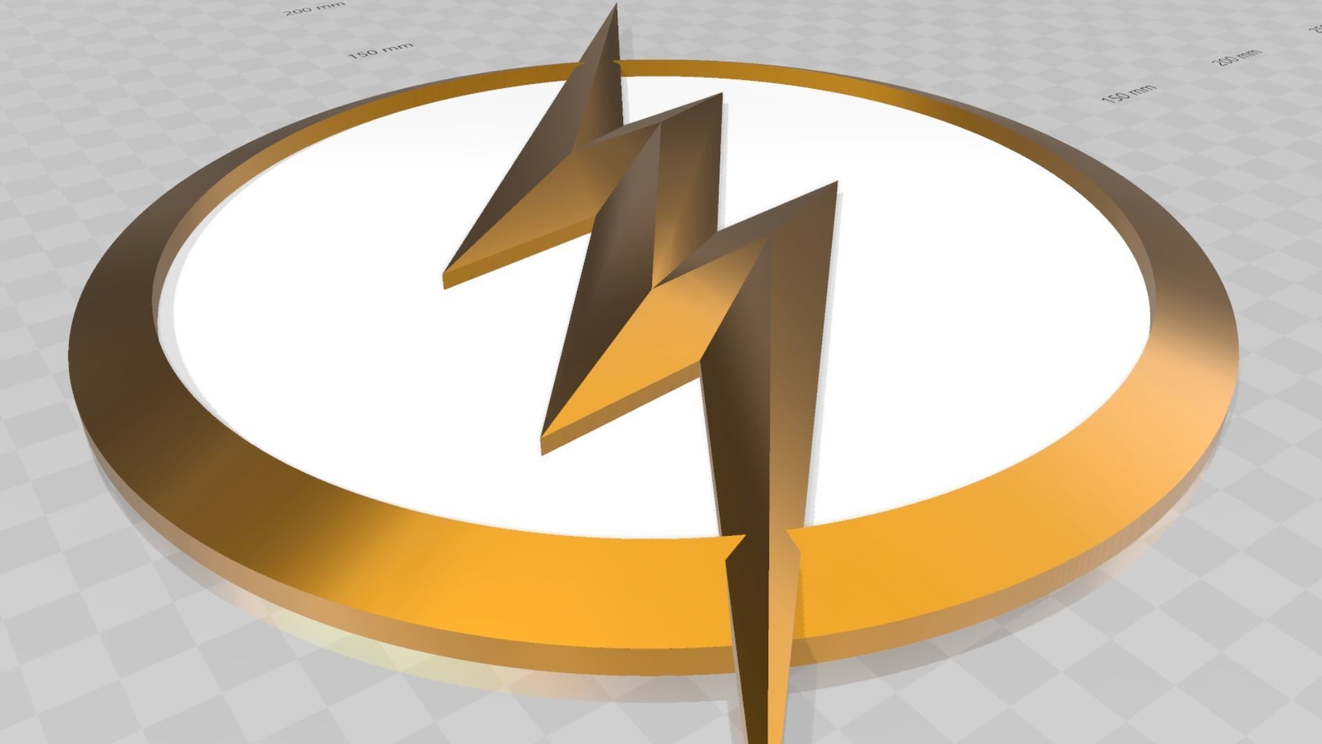 Flash Emblem V1 3D model 3D printable | CGTrader