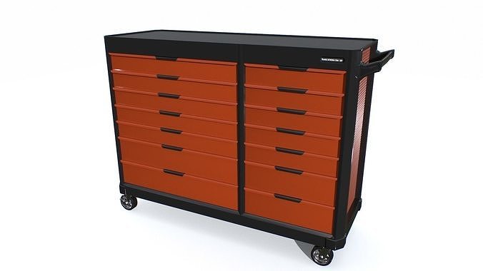 Storage Box Tools 2 Low-poly 3D model