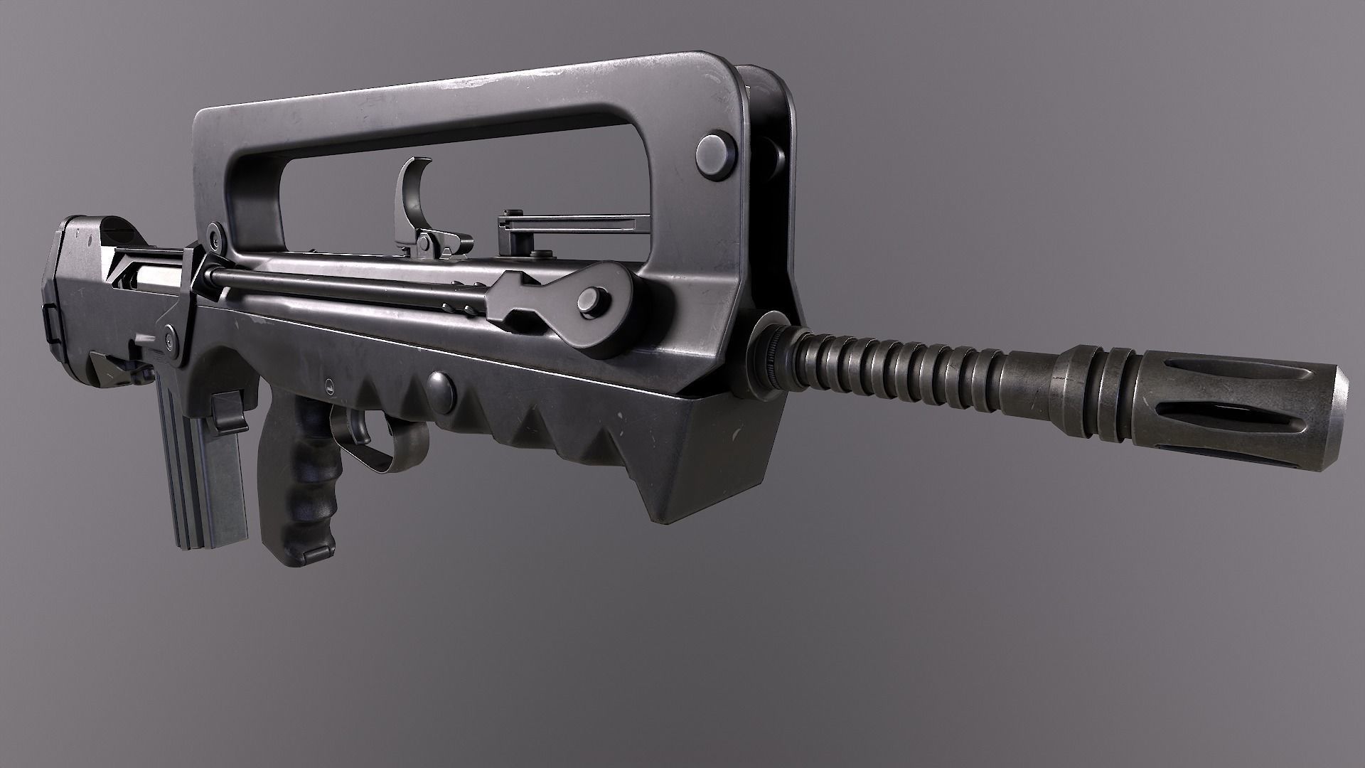 3D model FAMAS F1 Rifle VR / AR / low-poly | CGTrader