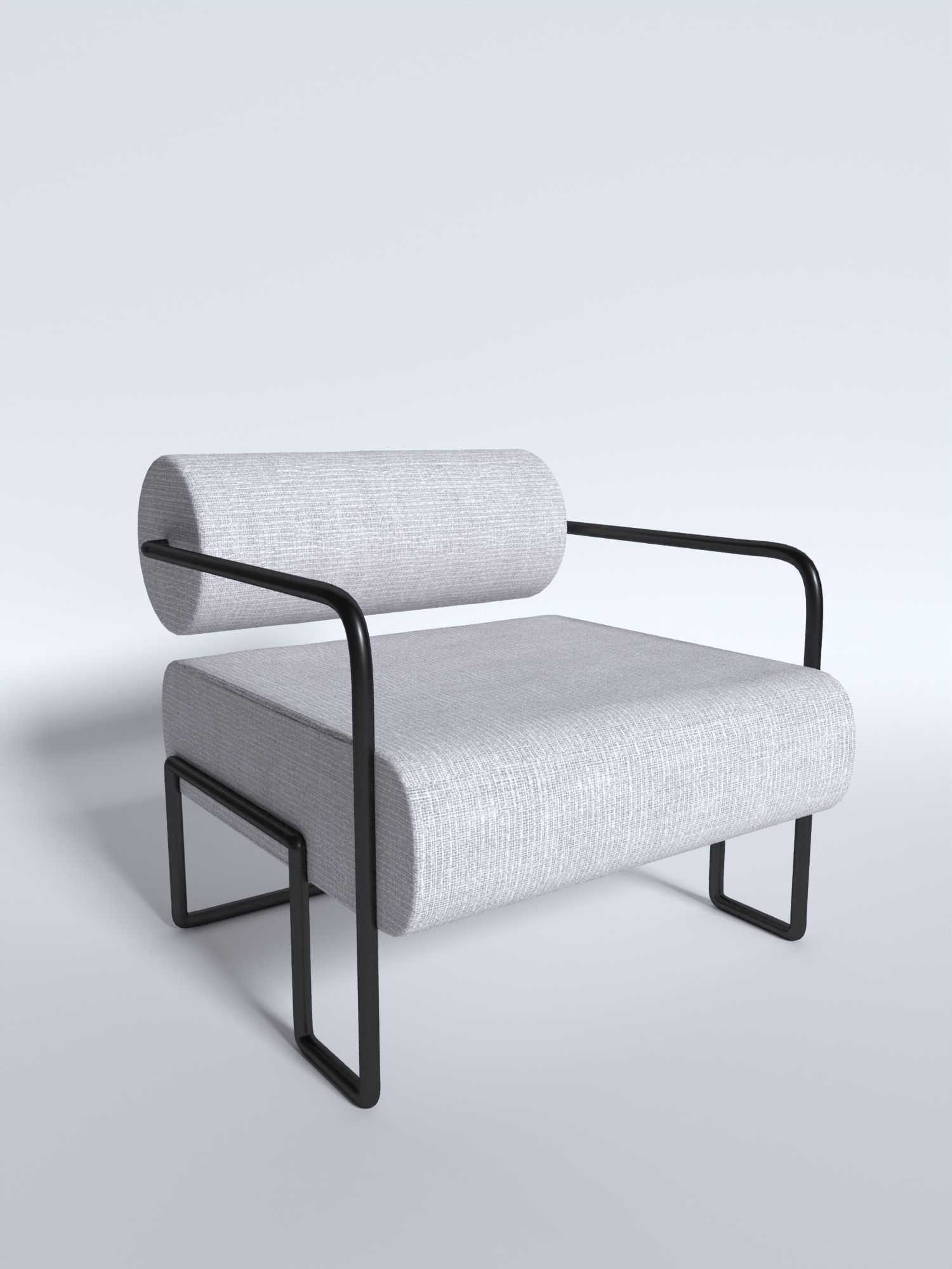 A modern minimalistic armchair for a stylish interior 3D model CGTrader