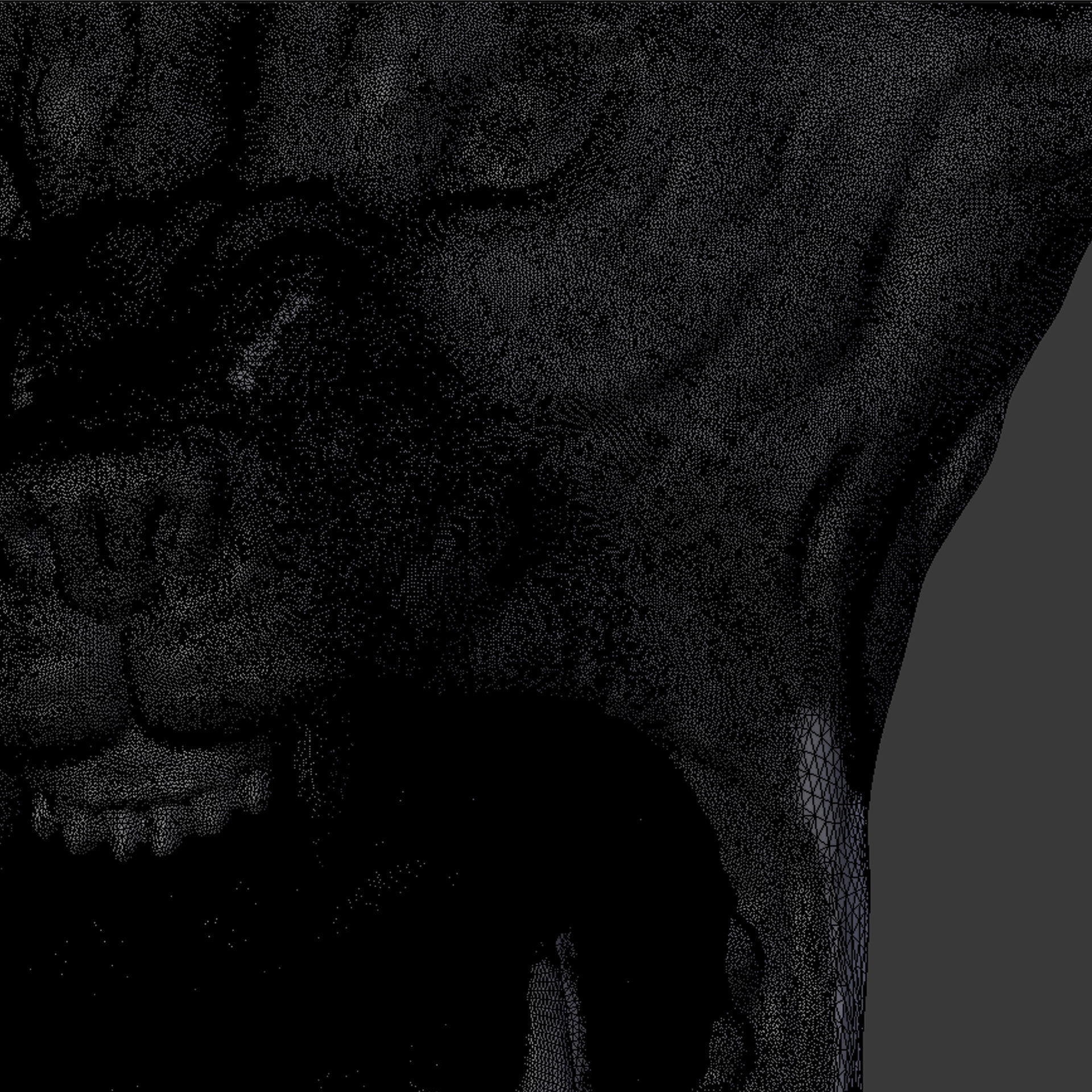 Wolf head with human skull Wall Decoration 3D print model 3D model 3D ...