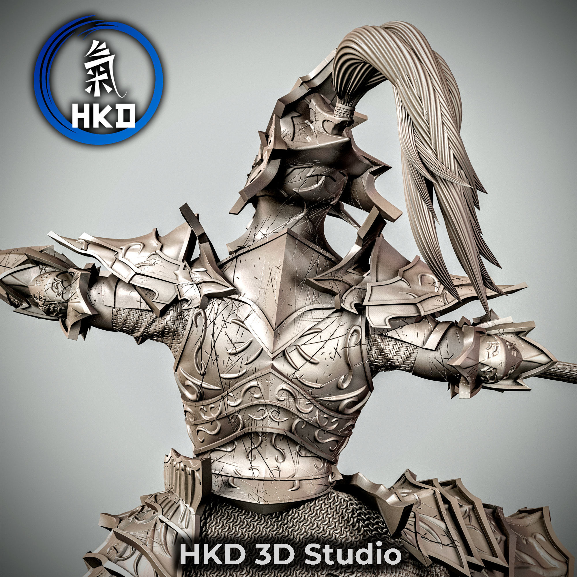 Ornstein Dragonslayer fan art - Dark souls 3D model 3D printable | CGTrader