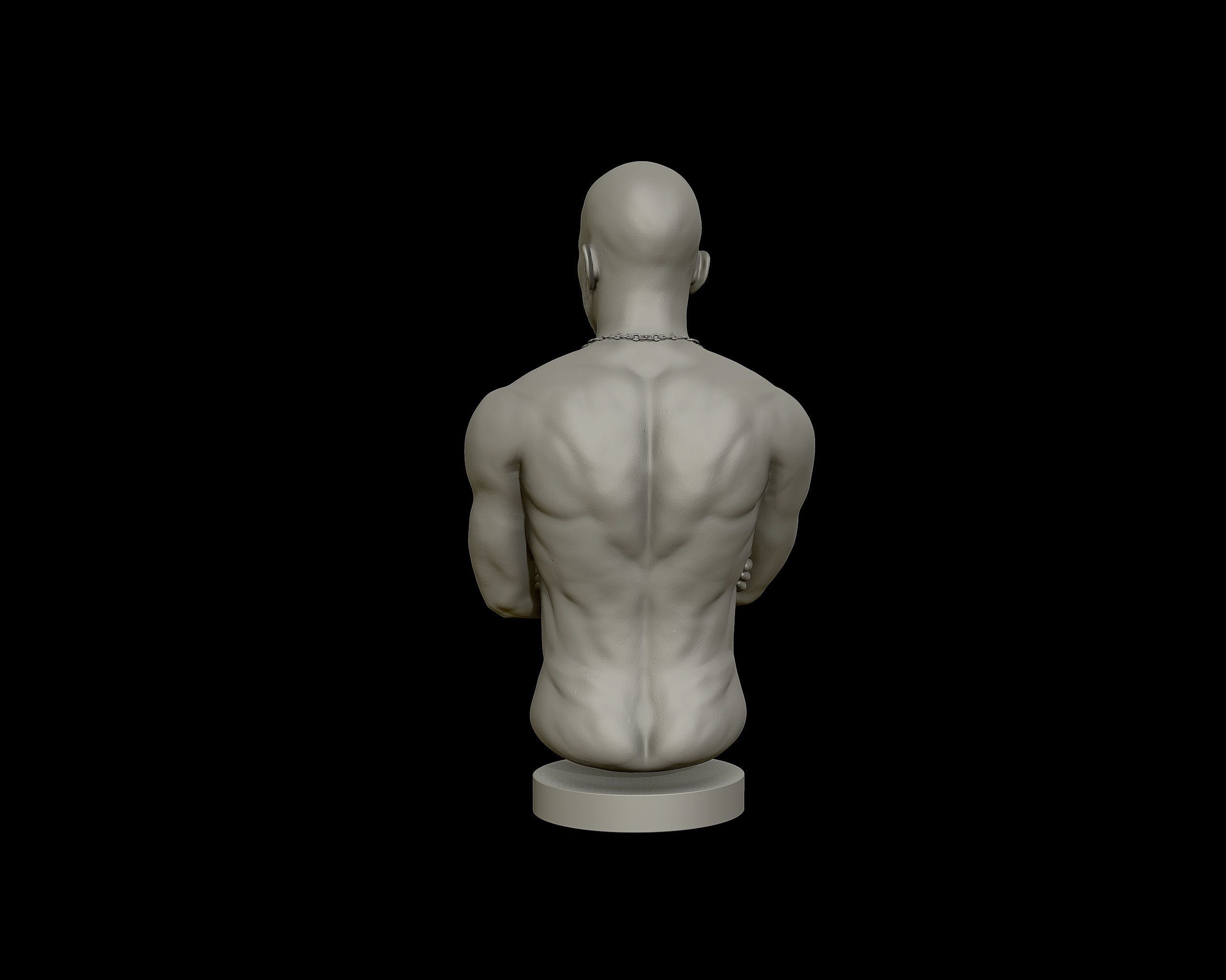 DMX Bust model2 3D model 3D printable CGTrader