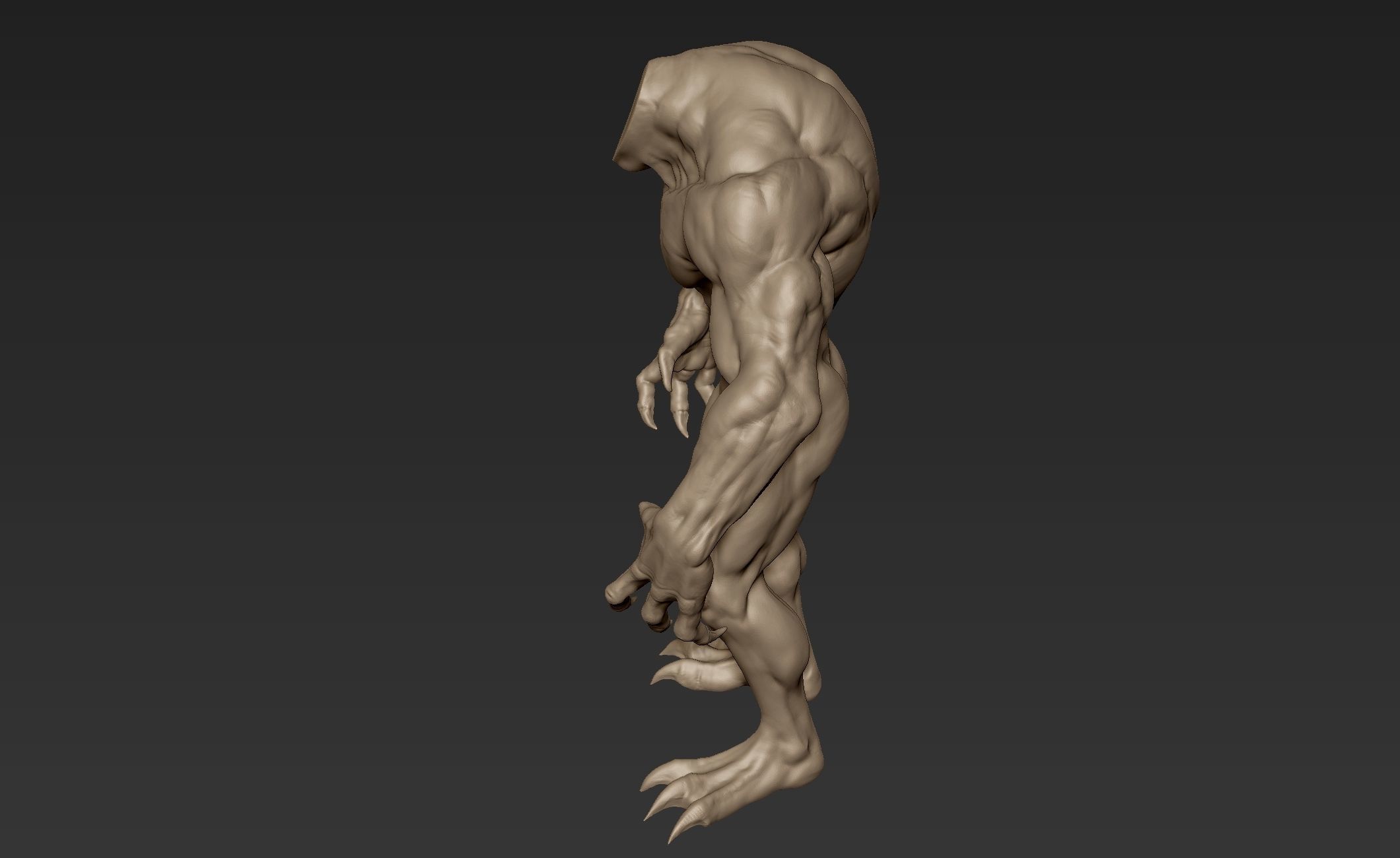 Creature Body Sculpt 11 3D model | CGTrader