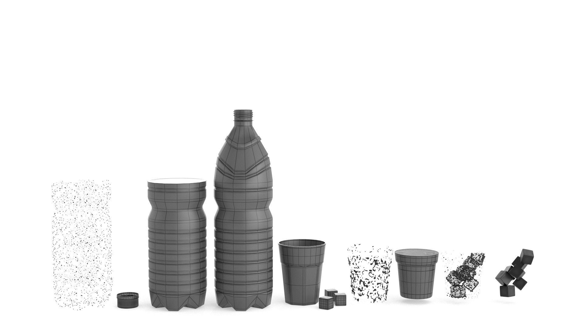 Fizzy Water 3d model 3D model | CGTrader