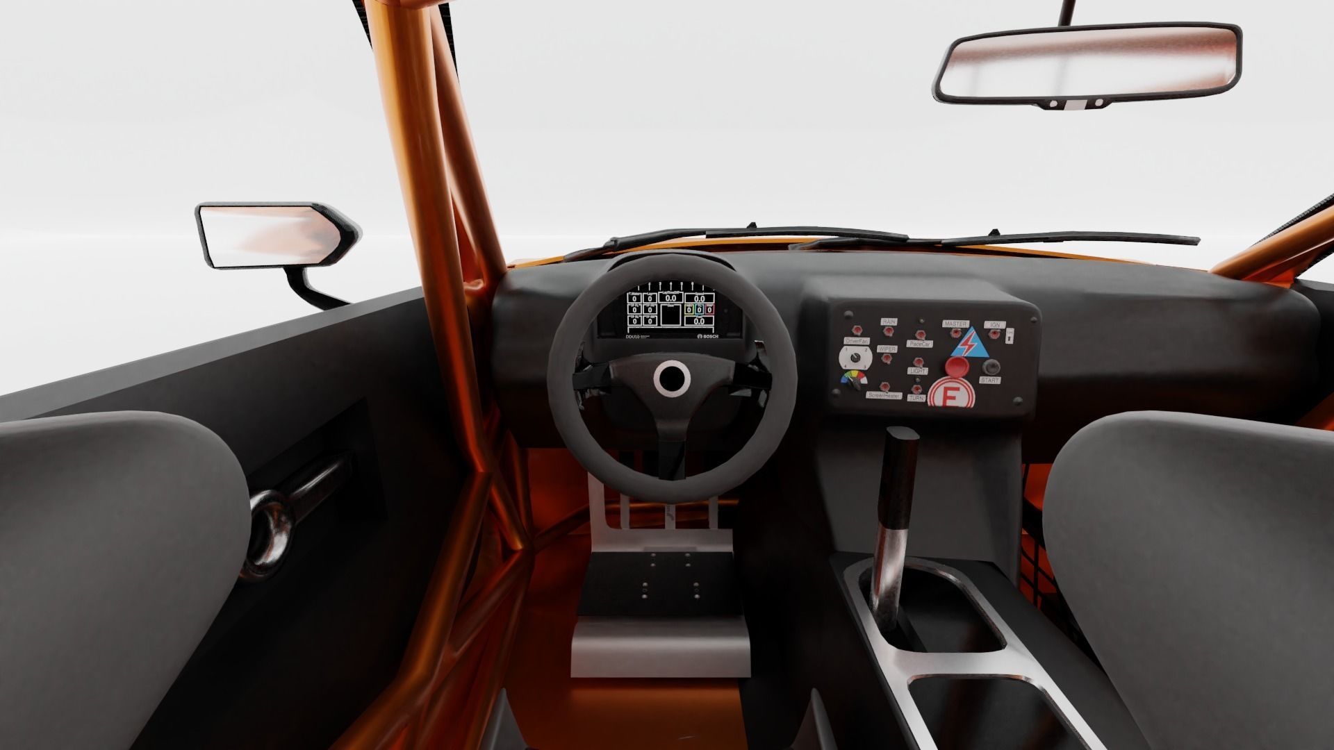 Japanese racing car 3D model rigged | CGTrader