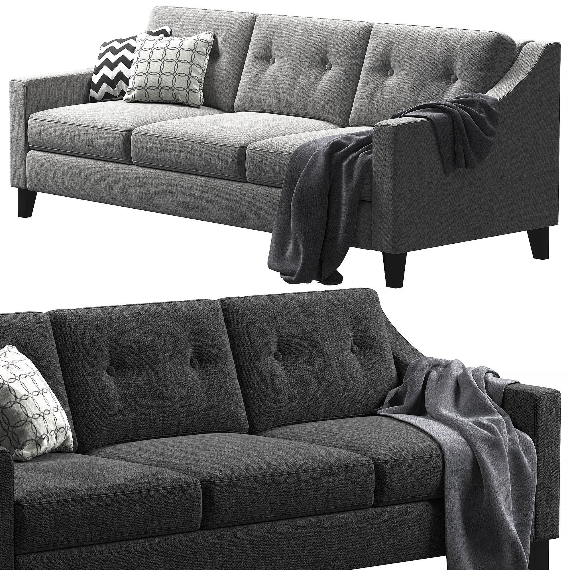 Ikea Froslov sofa 3D model CGTrader