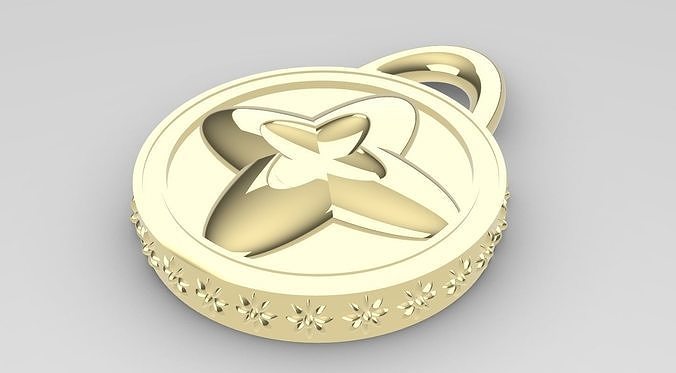 Image showcasing Ellipsoid Pendant 3D model | CGTrader