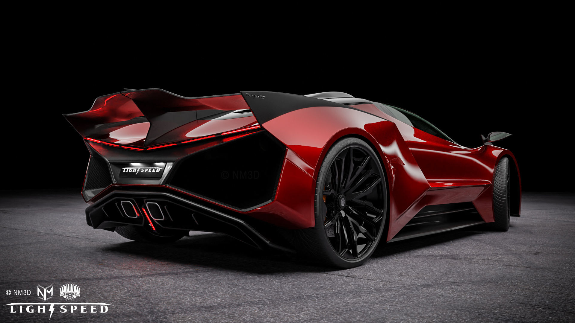 Concept Lightspeed 3D model CGTrader