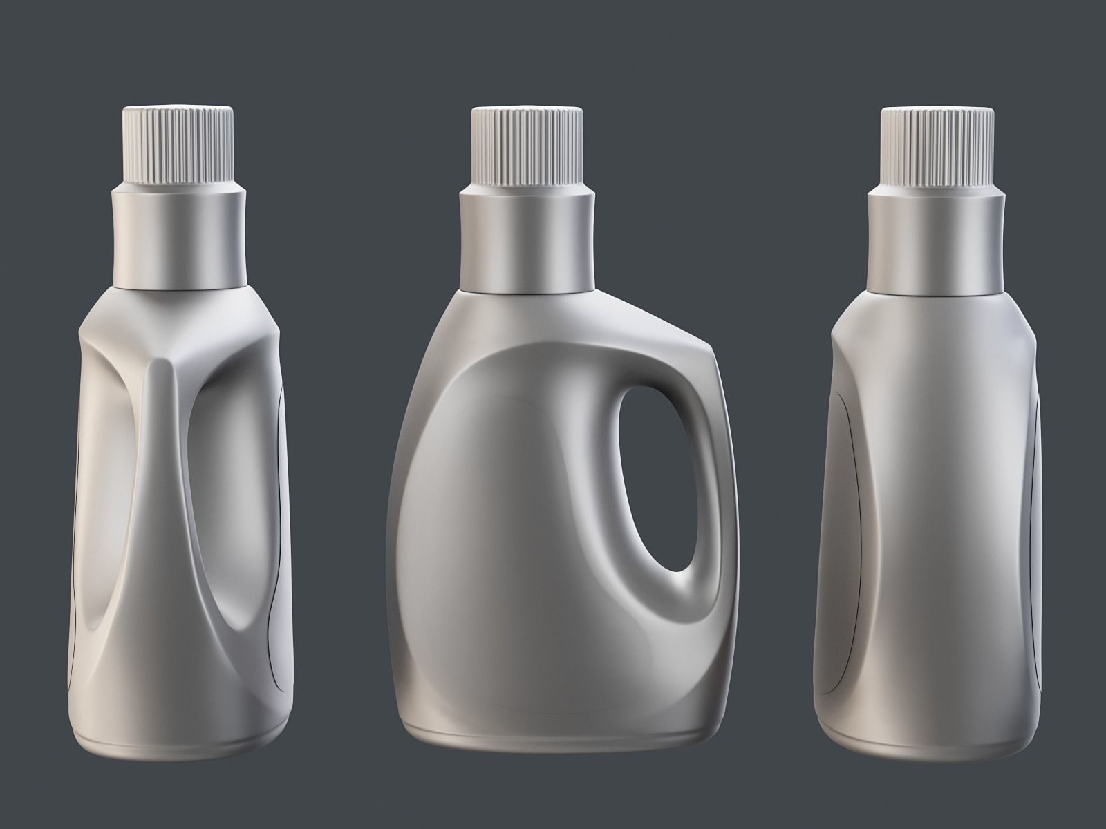 Laundry Detergent Bottle PBR 3D model CGTrader