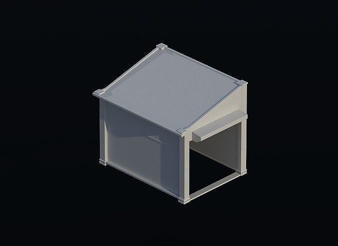 Buildings 05 Low-poly 3D model