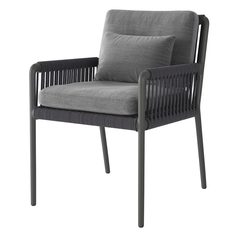 Sutherland furniture Otti Dining Arm Chair 3D model CGTrader