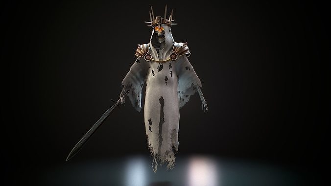 Ghost Grade 2 Low-poly 3D model