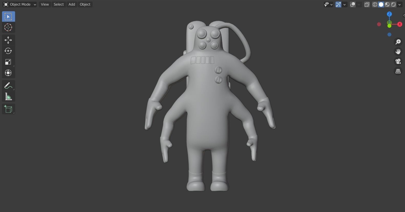 Monster inc - CDA agent pack rigged 3D model rigged | CGTrader