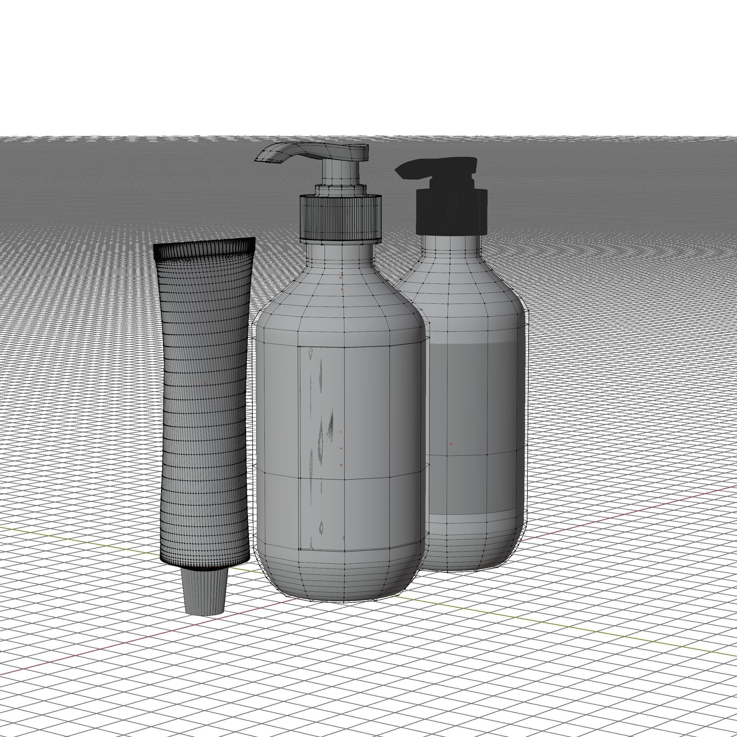 3D model Aesop Bundle Bathroom Essentials Hybris Large VR / AR / low ...