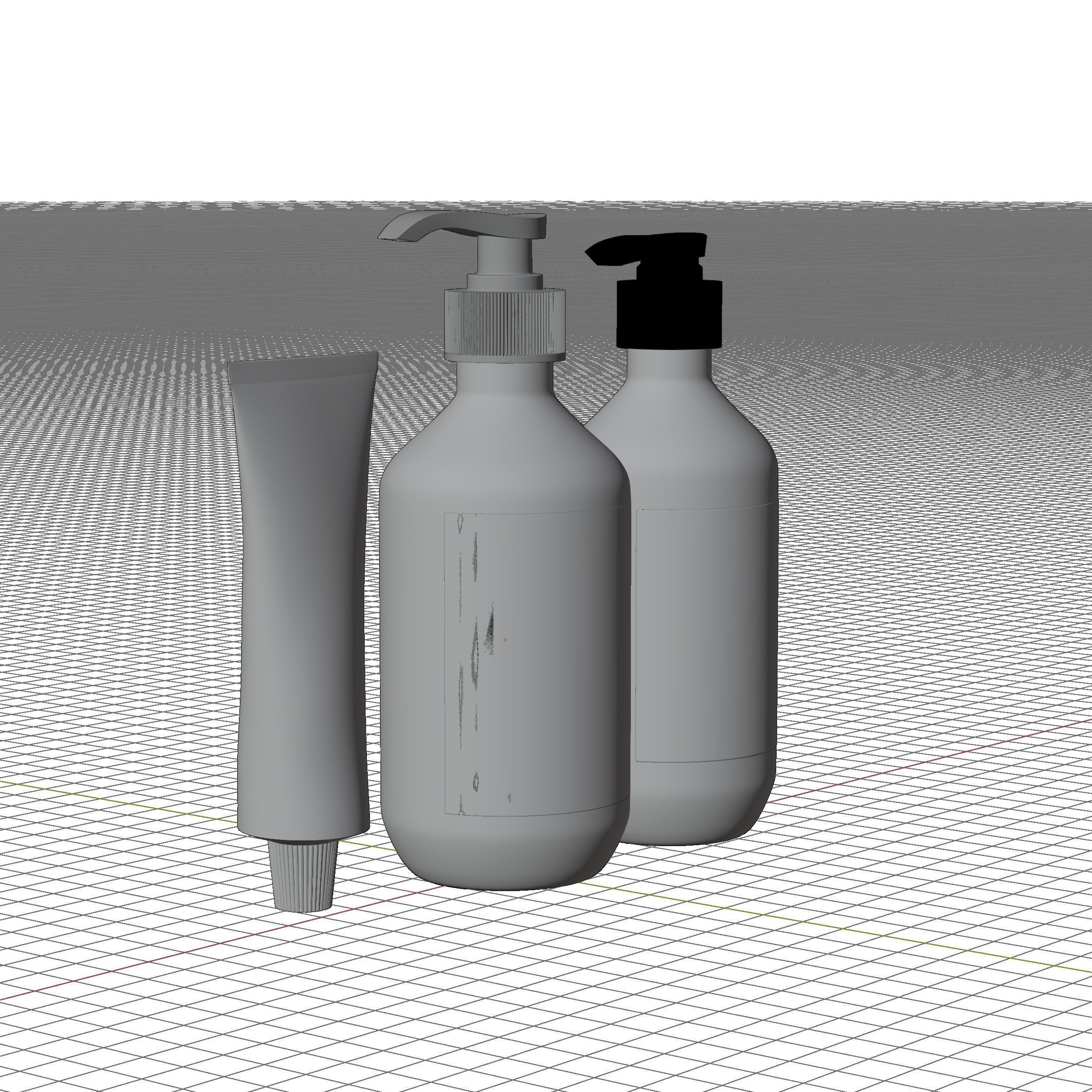 3D model Aesop Bundle Bathroom Essentials Hybris Large VR / AR / low ...