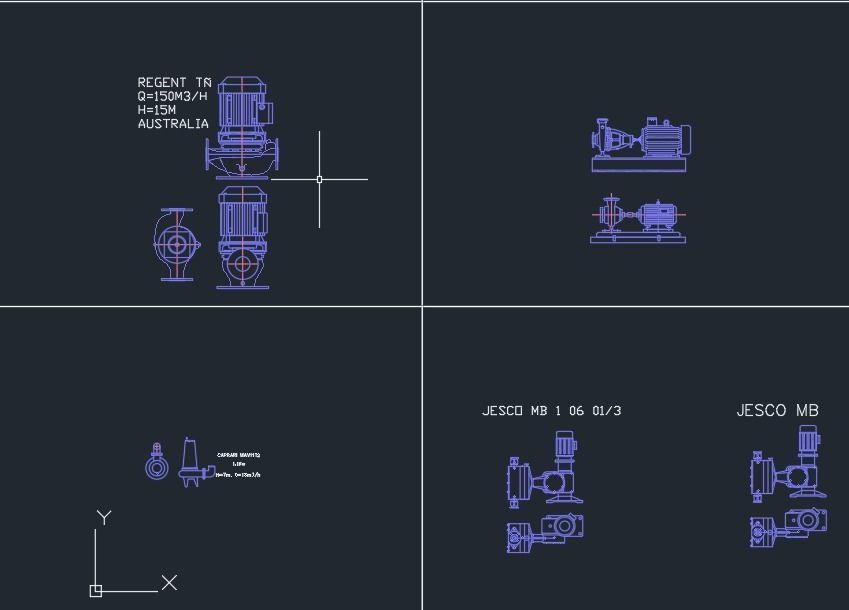 2D model PUMP and Tank free 3D model | CGTrader