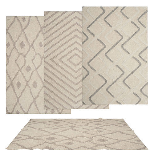 Rugs No 295 Low-poly 3D model