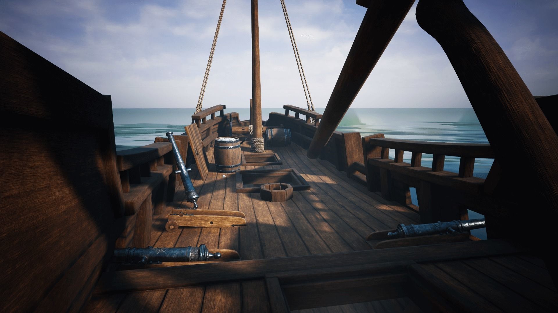 3D model Herring Buss Ship VR / AR / lowpoly CGTrader