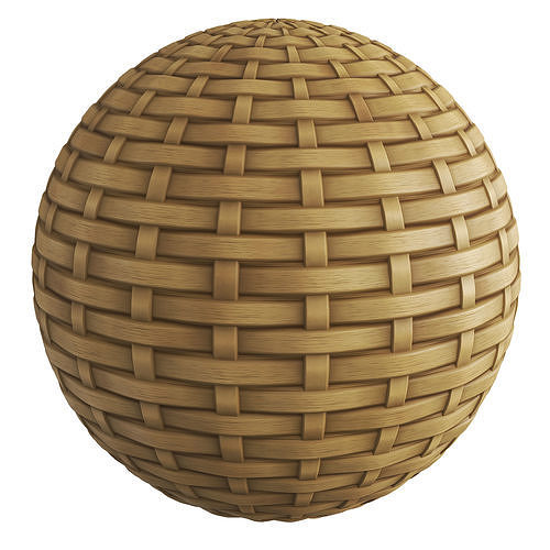 Gold Rattan Material Texture | CGTrader