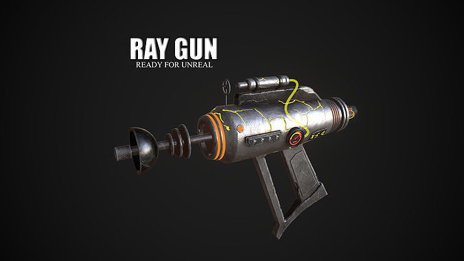 3D model Ray Gun Ready for Unreal VR / AR / low-poly | CGTrader