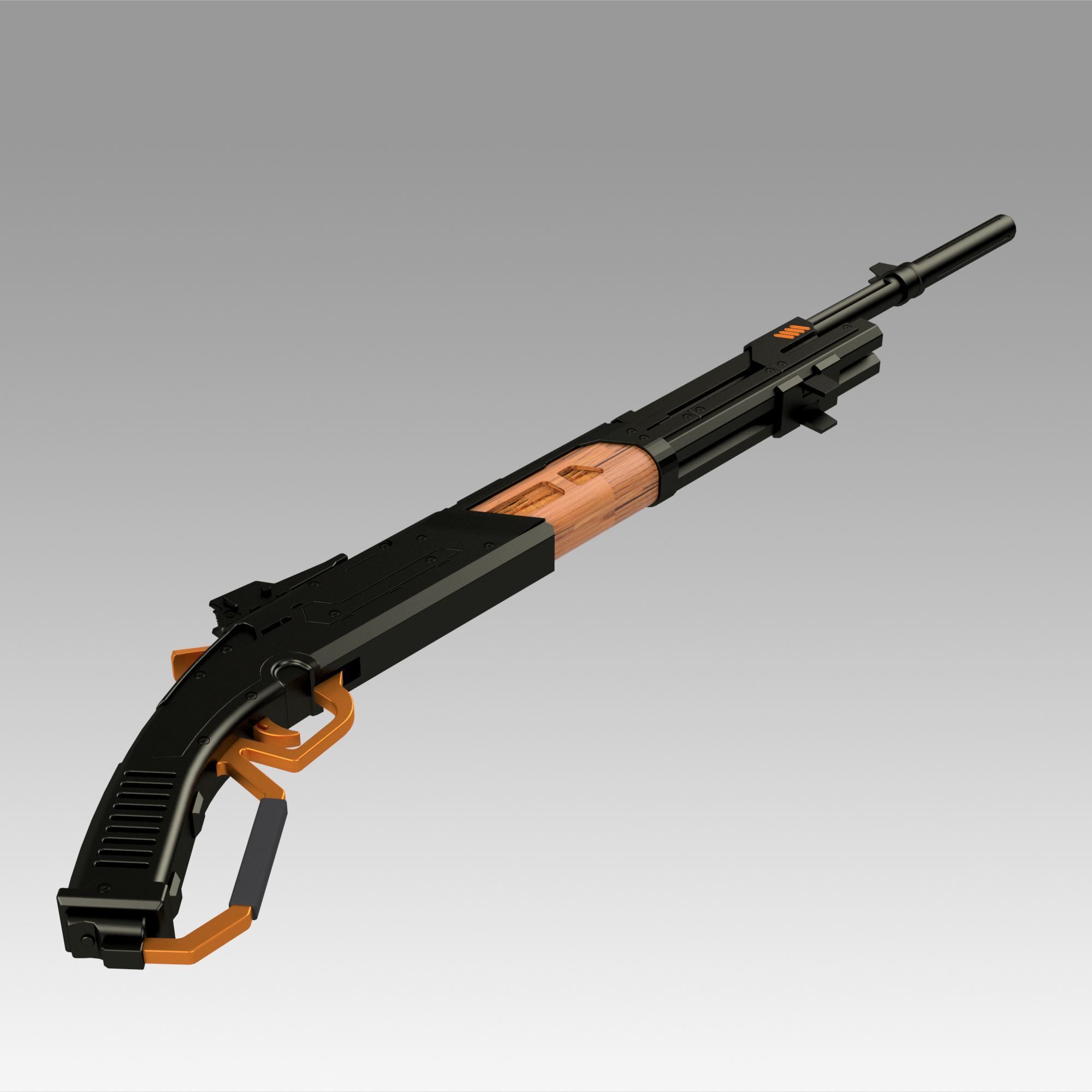 Apex Legends 3030 Repeater lever action Assault 3D model CGTrader