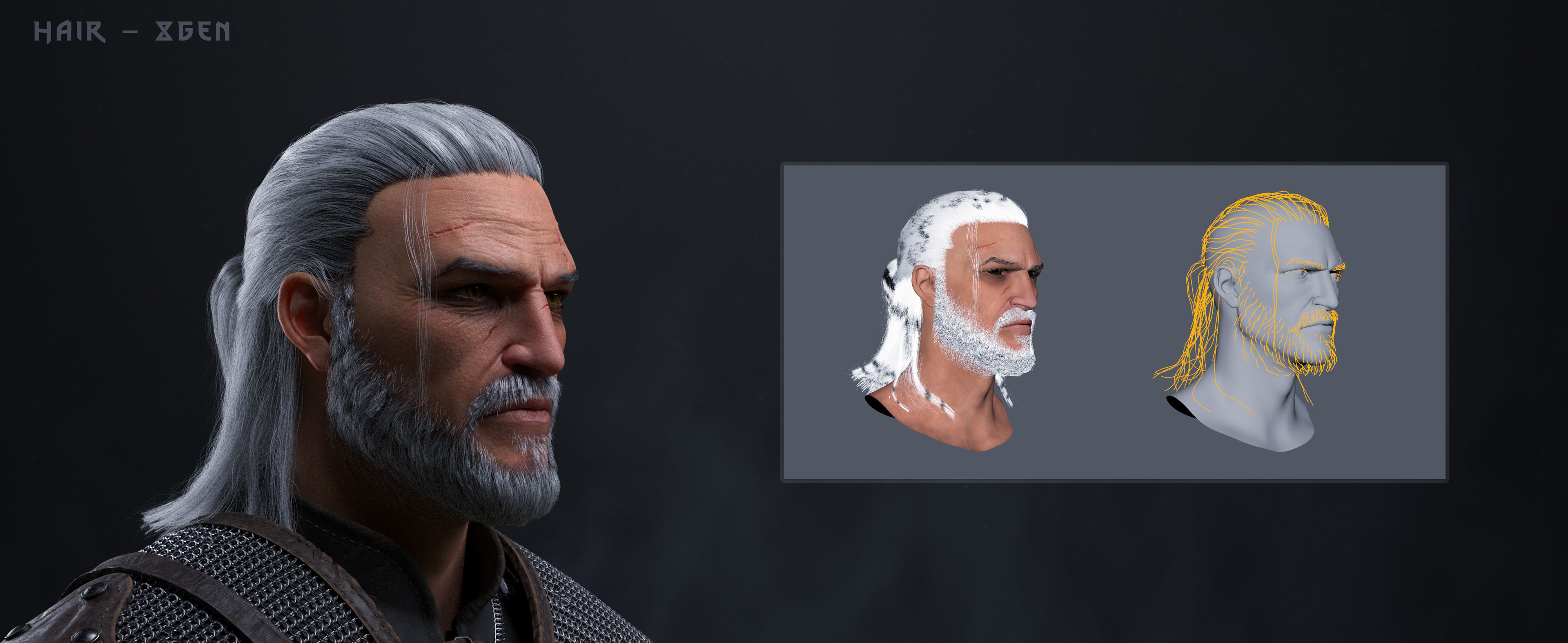 The Witcher - Geralt of rivia - 3D model 3D model | CGTrader