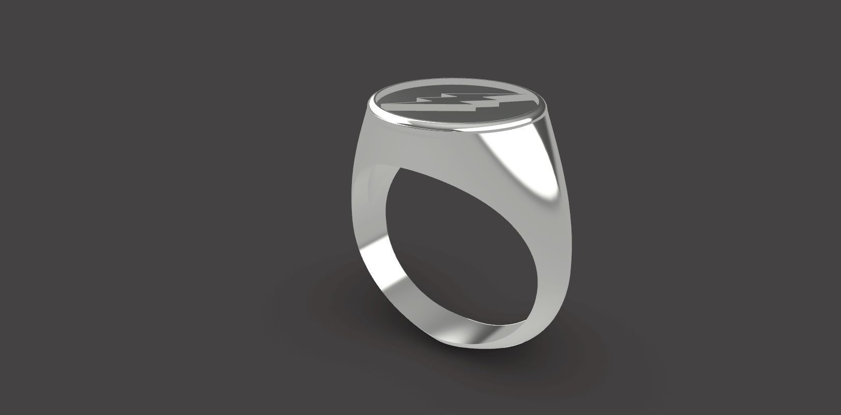 The Flash Ring 3D model 3D printable CGTrader