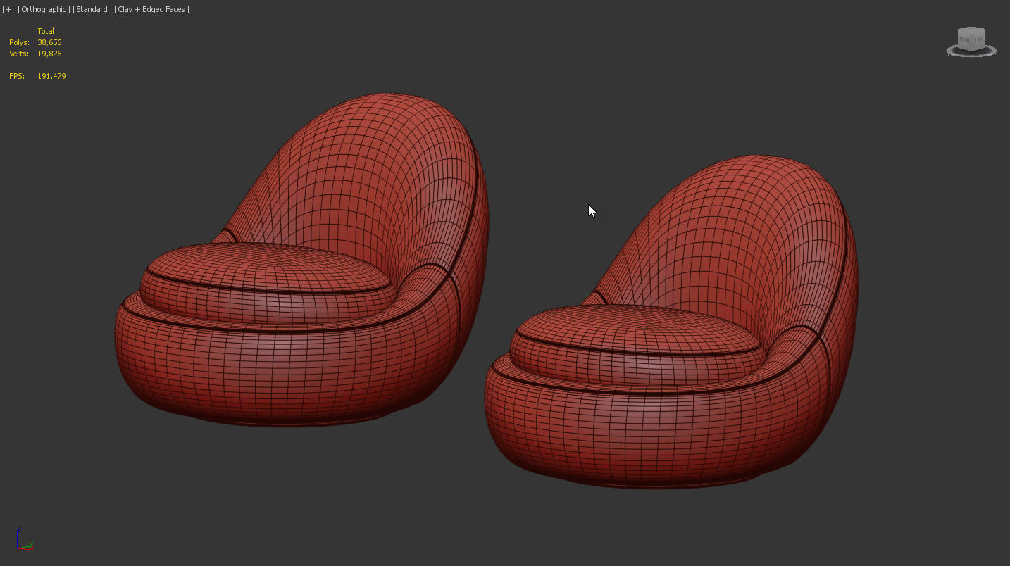 Babette Lounge Chair by Sofa Company 3D model CGTrader