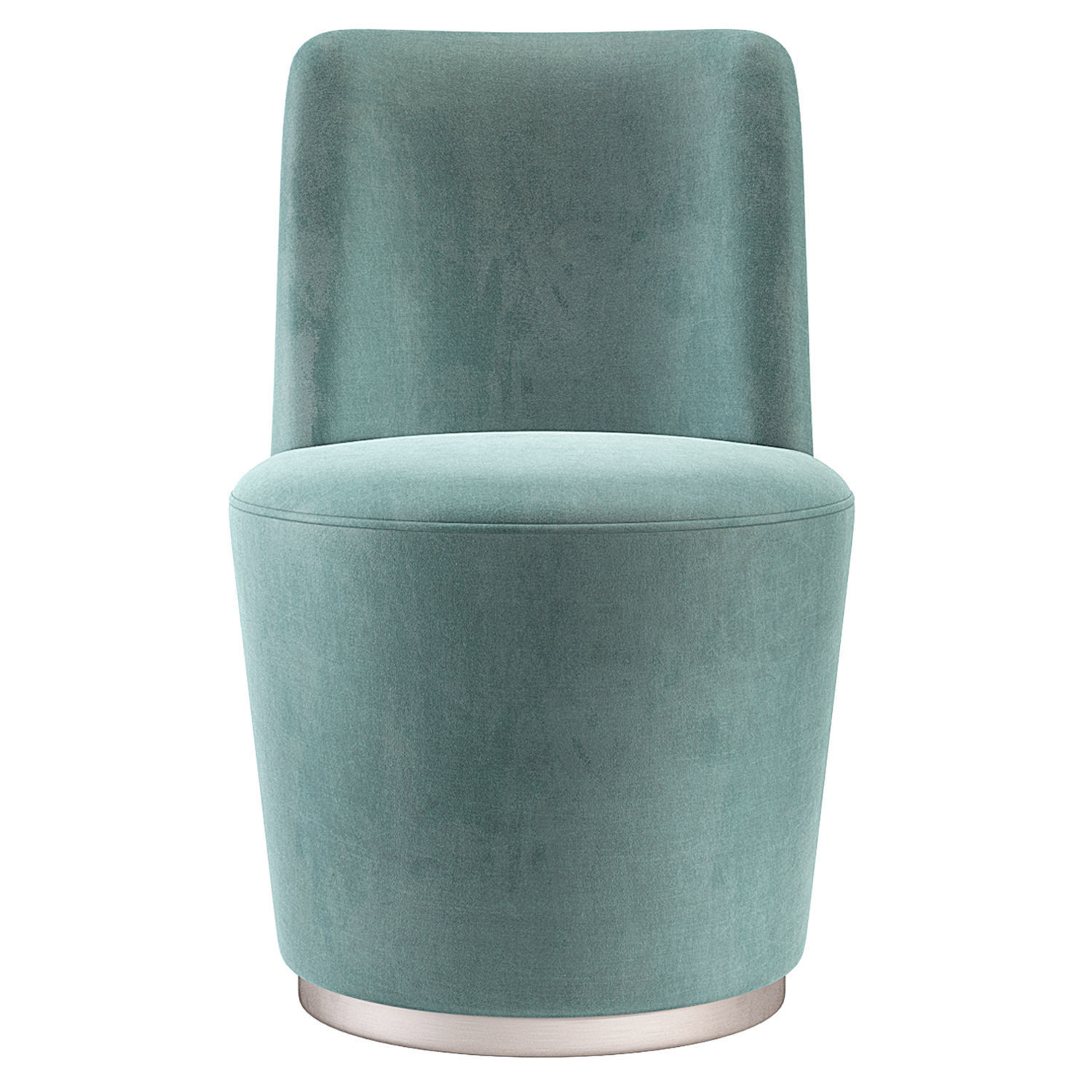 Crate and Barrel Ofelia Swivel Dining Chair 3D model CGTrader