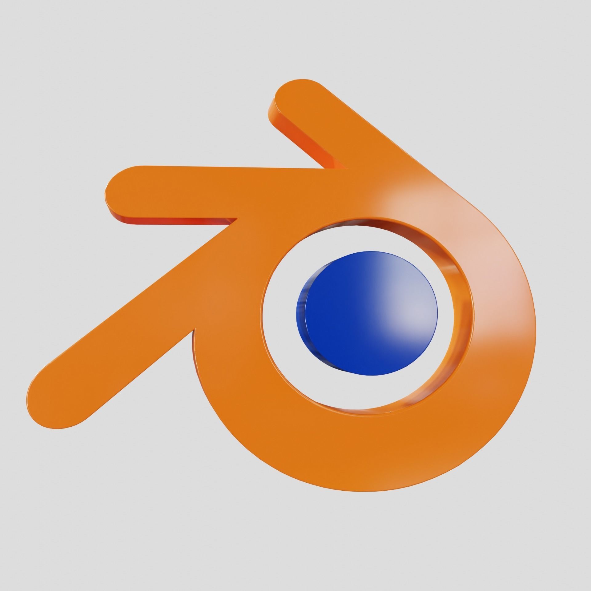 Free 3d Blender Logo free 3D model animated CGTrader