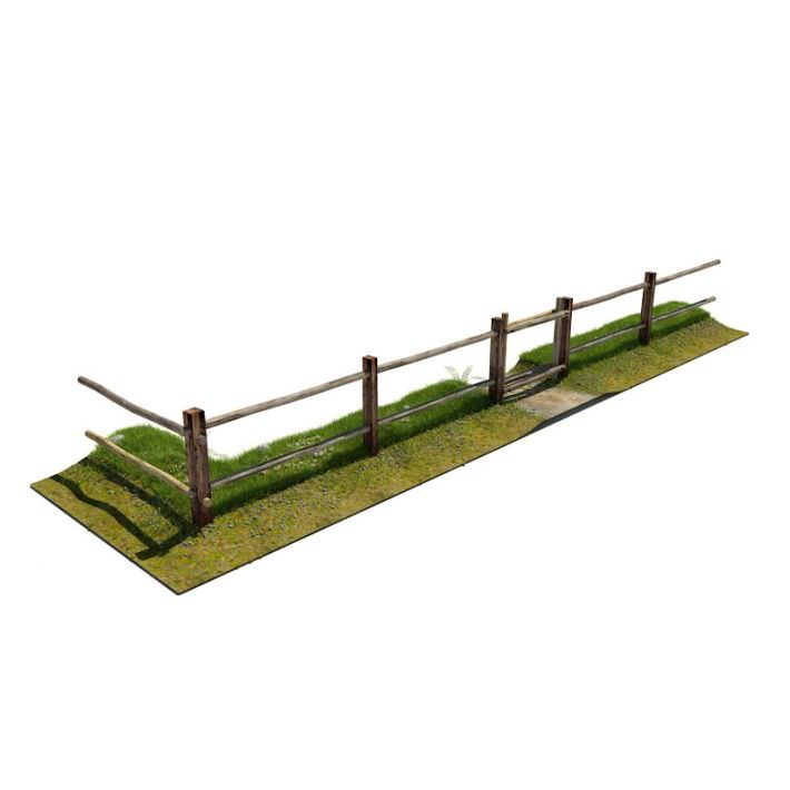 Fence Wooden Rural